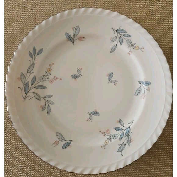 4 Vintage Franconia Krautheim Laurel Oak Salad PlatesUsed Once